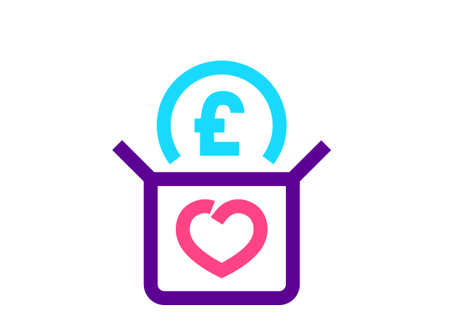 Corporate donations icon