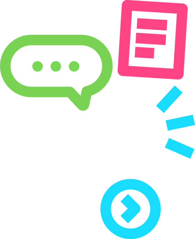 Resources and support graphic