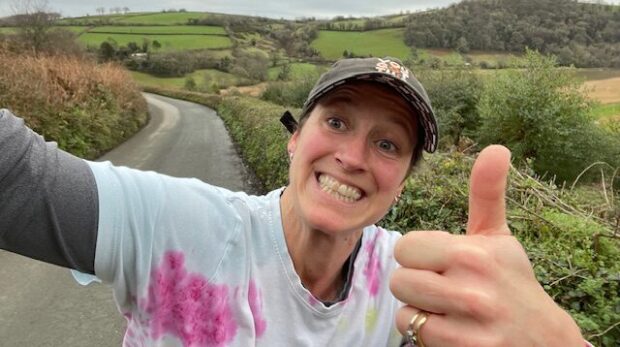 Jo training for half marathon