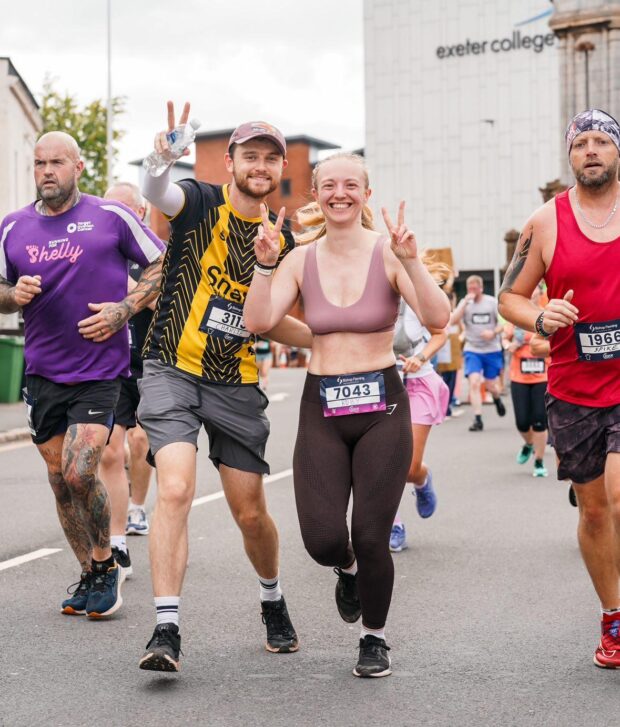 Ruby running at the event